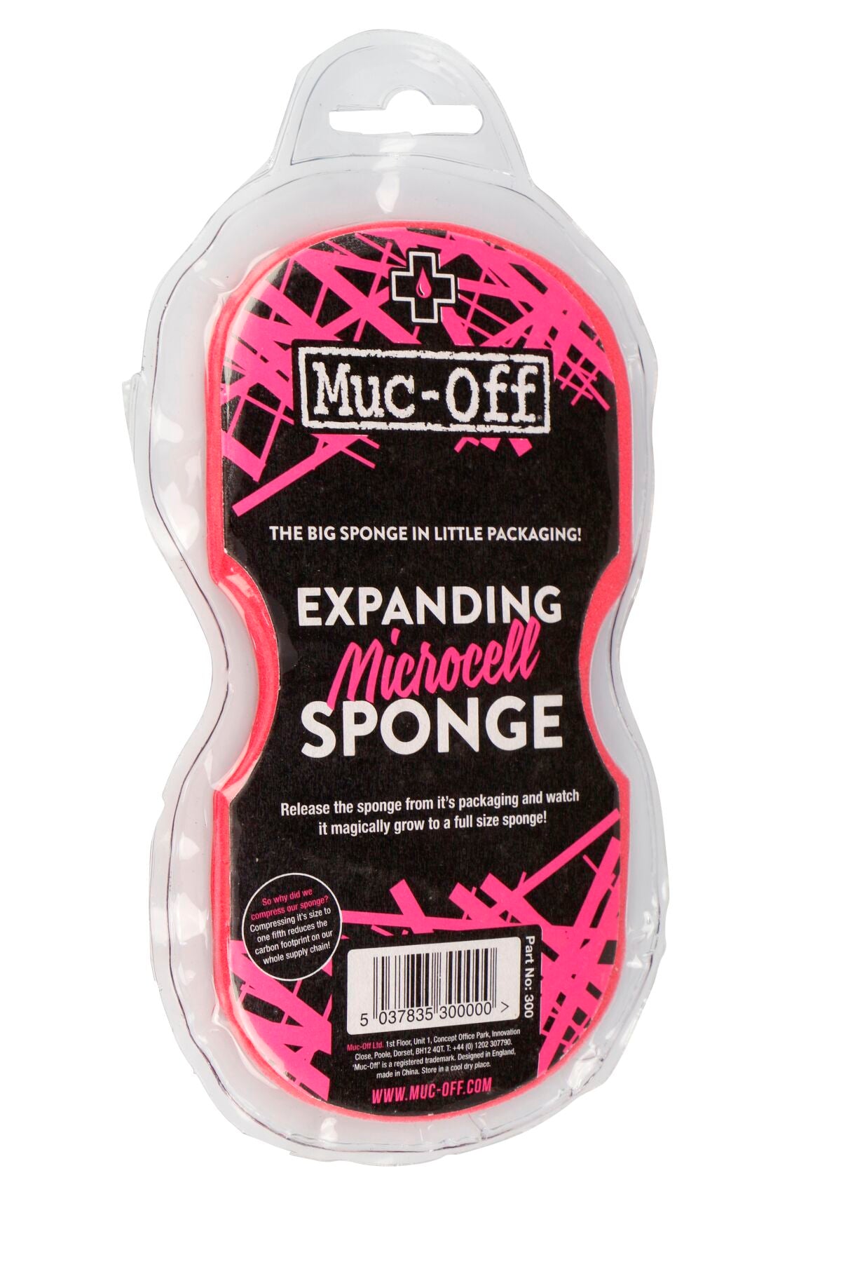 Muc Off Expanding Pink Sponge Tools Muc Off