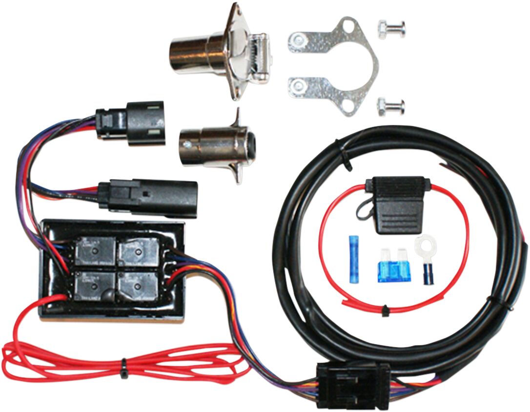 Khrome Werks Harness Trailer Wiring Kit 4 Wire Plug And Play Trailer Parts & Accessories Khrome Werks