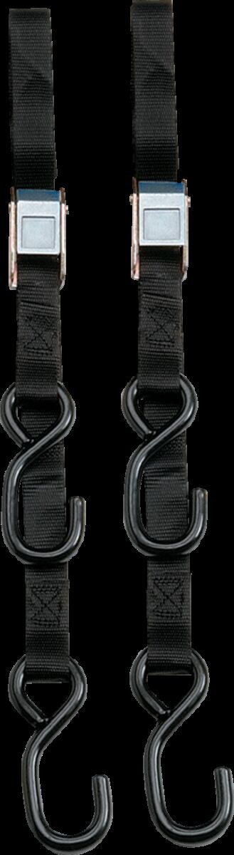 Parts Unlimited Tie Down 1.5 Std Blk Pr Tie-Down Parts Unlimited