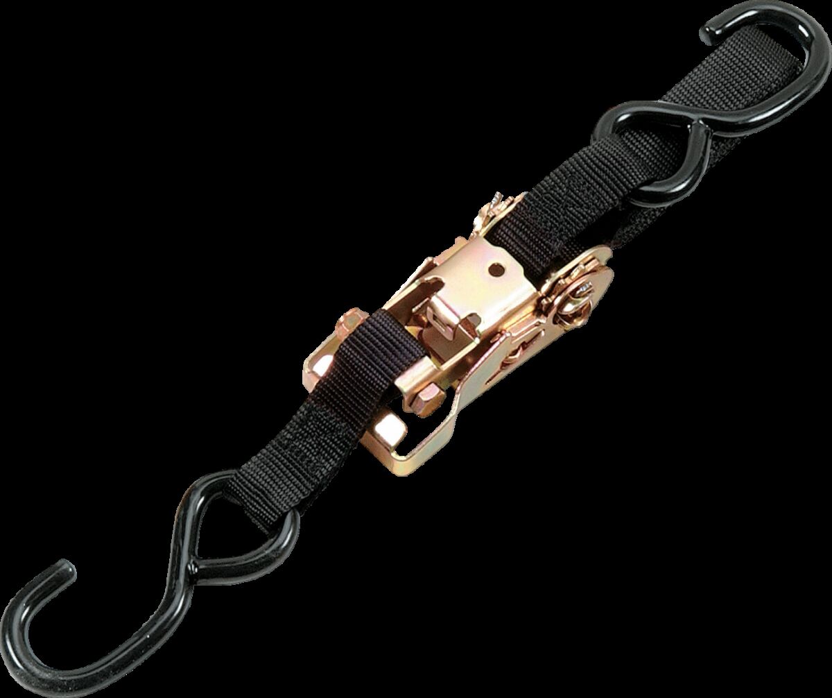 Parts Unlimited Tie Down 1.5 Ratchet Blk Tie-Down Parts Unlimited