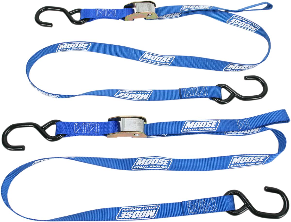 Moose Offroad Four Wheel Tie Down Mud 1 Blue Tie-Down Moose Offroad Four Wheel