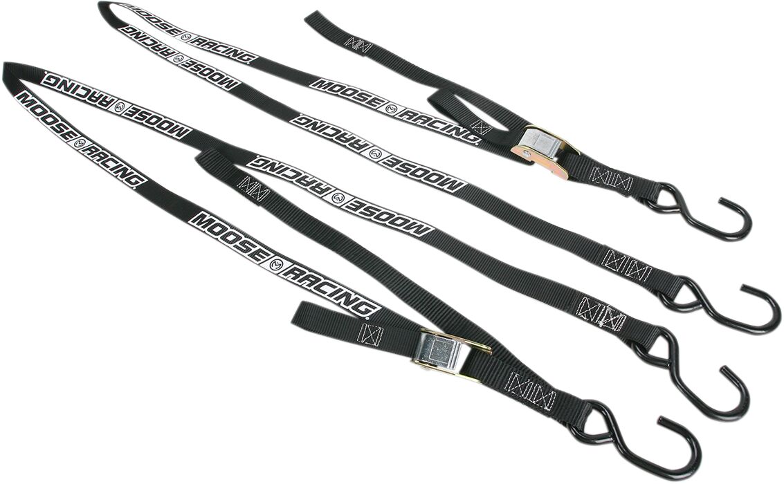 Moose Offroad Hard Parts Tie Down W/Softtie Black Tie-Down Moose Offroad Hard Parts