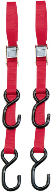 Parts Unlimited Tie Down H Duty 7' Red Pr Tie-Down Parts Unlimited