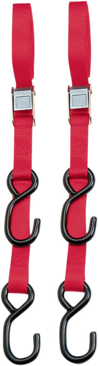 Parts Unlimited Tie Down H Duty 7' Red Pr Tie-Down Parts Unlimited