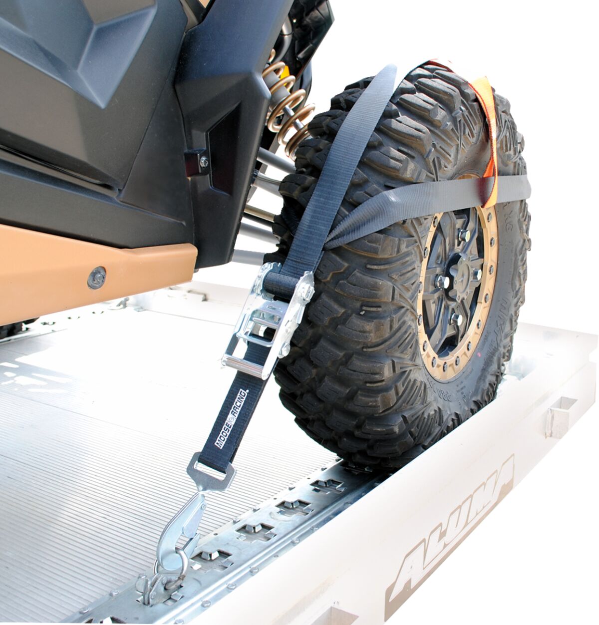 Moose Offroad Four Wheel Utv Wheelnet Tie Dwns Bk Tie-Down Moose Offroad Four Wheel