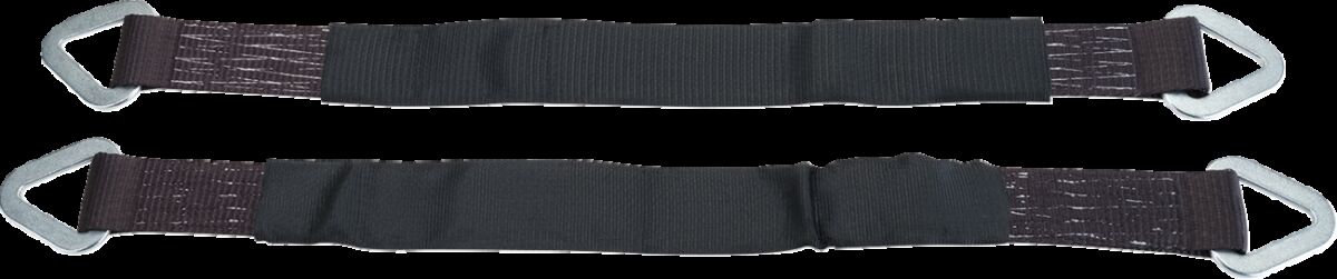 Moose Offroad Hard Parts 2x30 Axle Strap Blk Pair Mse Tie-Down Moose Offroad Hard Parts