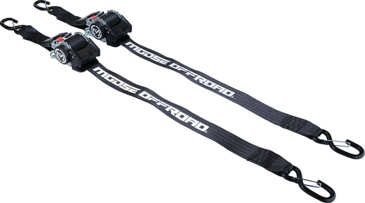 Moose Offroad Hard Parts Tie Down 2x10' Retractable Rat Tie-Down Moose Offroad Hard Parts