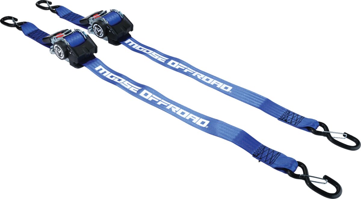 Moose Offroad Hard Parts Tie Down 2x10' Retractable Rat Tie-Down Moose Offroad Hard Parts