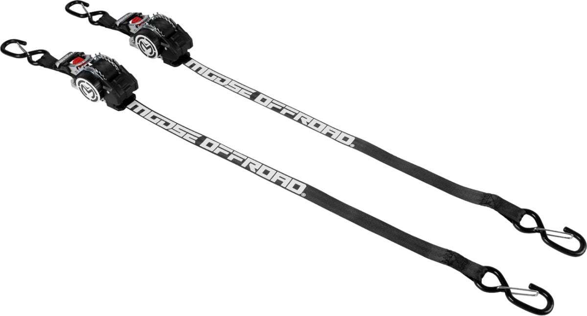 Moose Offroad Hard Parts Tie Down 1x10' Retractable Rat Tie-Down Moose Offroad Hard Parts