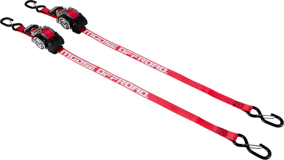 Moose Offroad Hard Parts Tie Down 1x10' Retractable Rat Tie-Down Moose Offroad Hard Parts