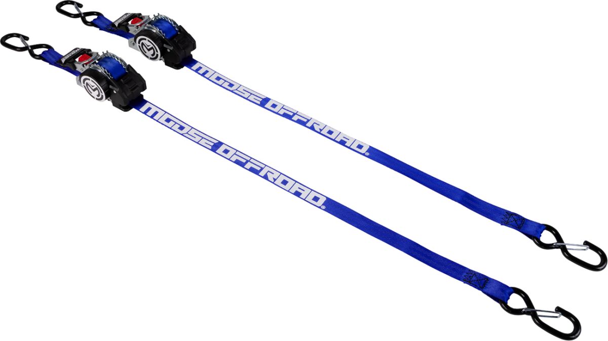 Moose Offroad Hard Parts Tie Down 1x10' Retractable Rat Tie-Down Moose Offroad Hard Parts