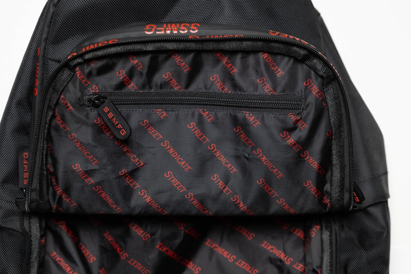 Street Syndicate Mfg Heavy Hitter EDC Backpack, Leather & Marine Grade Canvas Backpack Street Syndicate Mfg