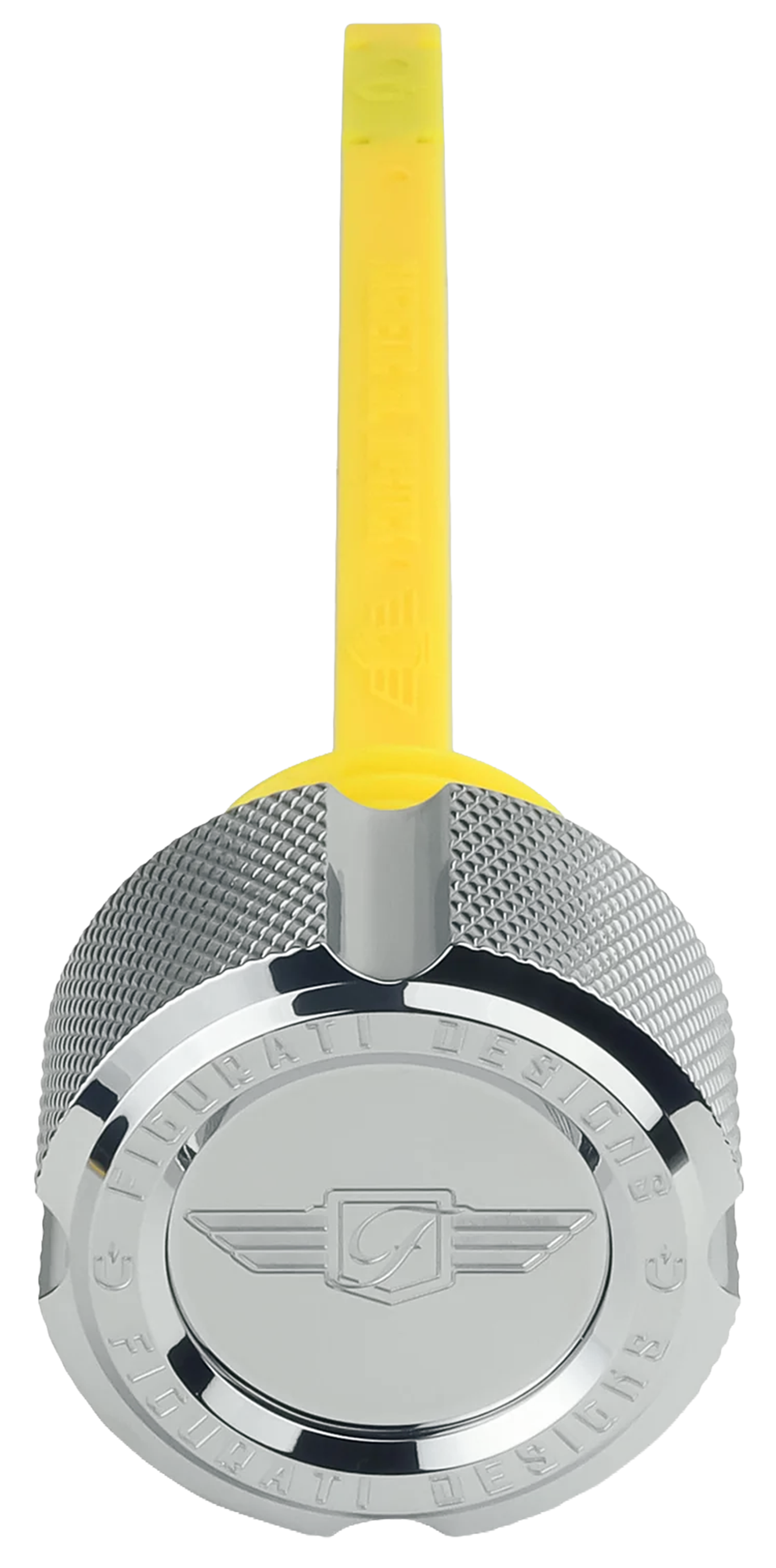 Dipstick S/S Knurled Silver Flh/T17 Up Oil Dipstick Figurati Designs Default Title