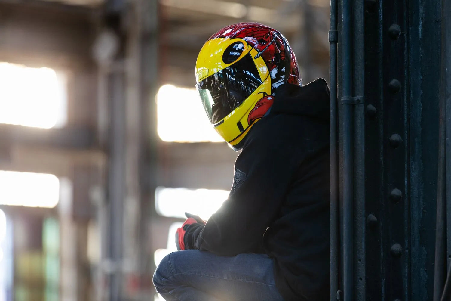 Airform Brozak, Red Full Face Helmet Icon