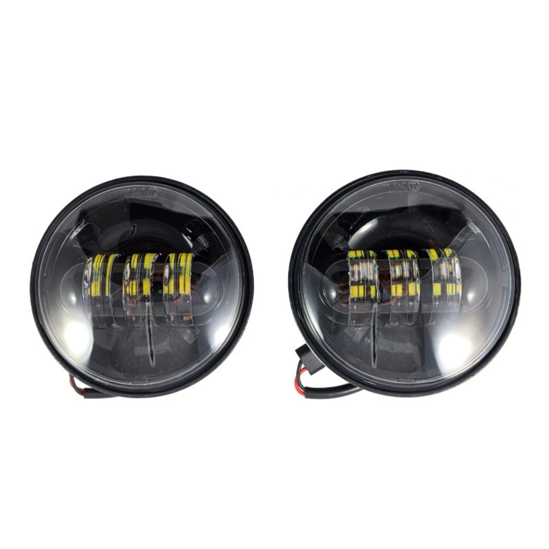 4.5'' Og Led Auxiliary Projector Lamps Auxiliary Light Original Garage Moto