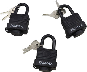 Trimax Lock 3 Pk Same Key Lock Trimax