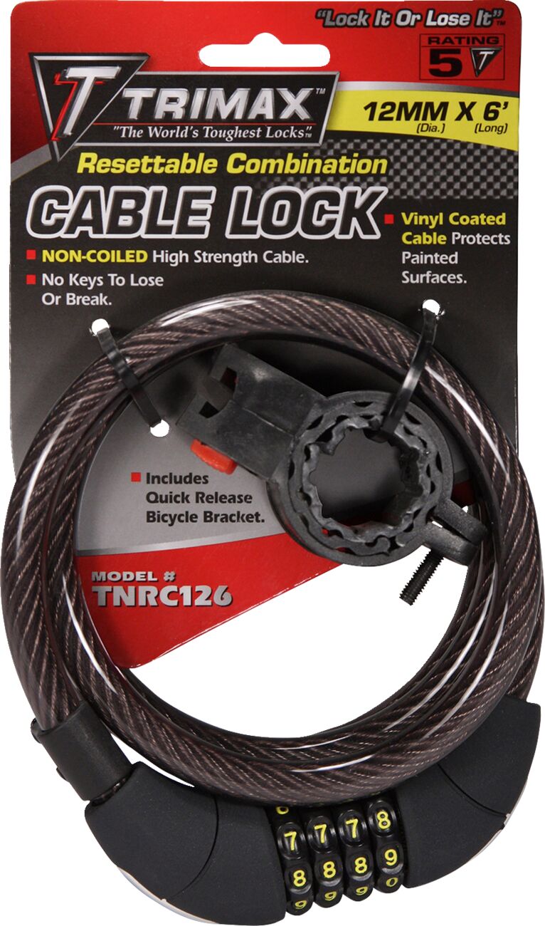 Trimax Lock Cable & Combo 72 Lock Trimax