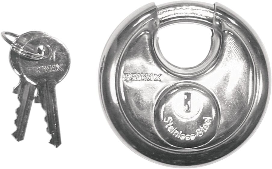 Trimax Padlock Stnls Rnd 70 Mm Lock Trimax