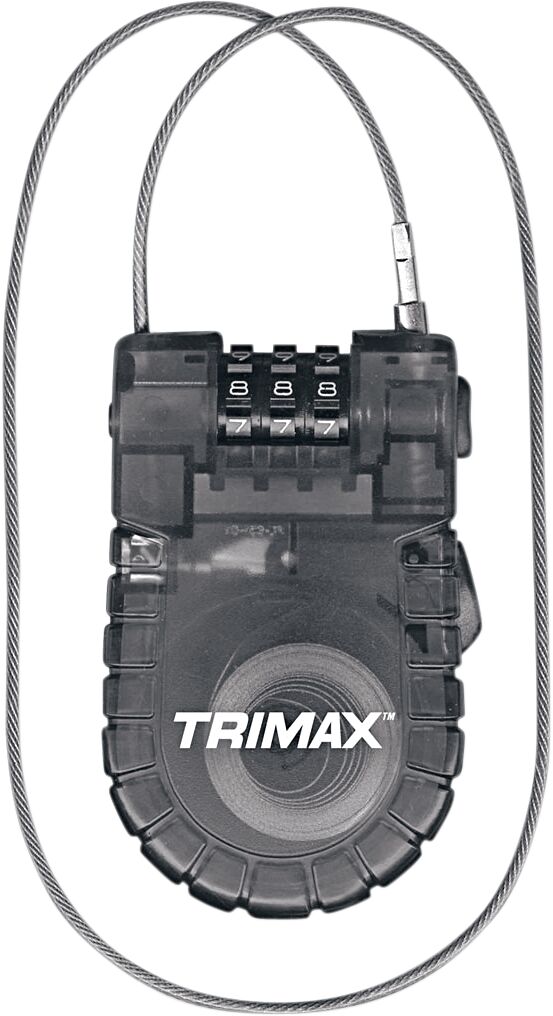 Trimax Lock Retractable Cable Lock Trimax