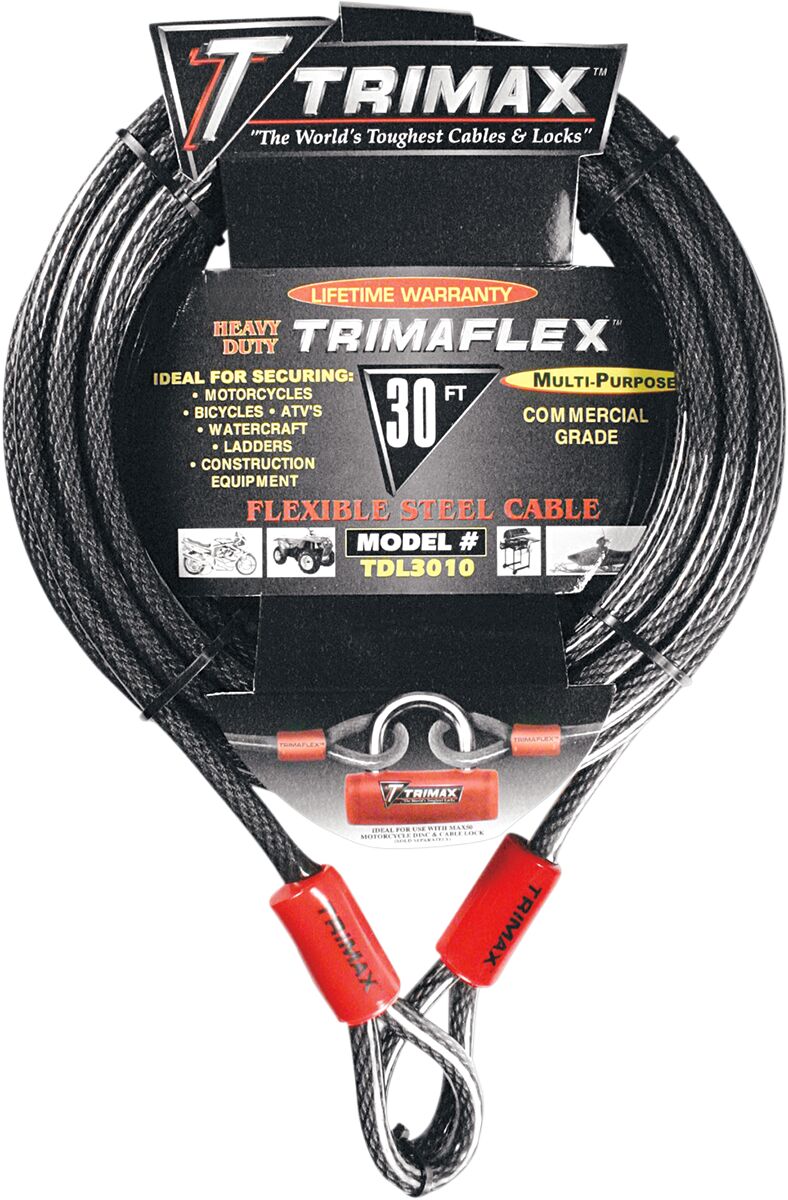 Trimax Lock Cable 30' Lock Trimax