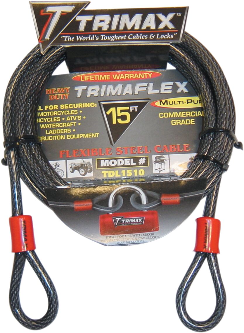 Trimax Lock Cable 15' Lock Trimax