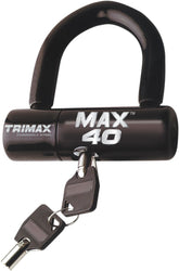 Trimax Lock Disc U Lock Black Lock Trimax
