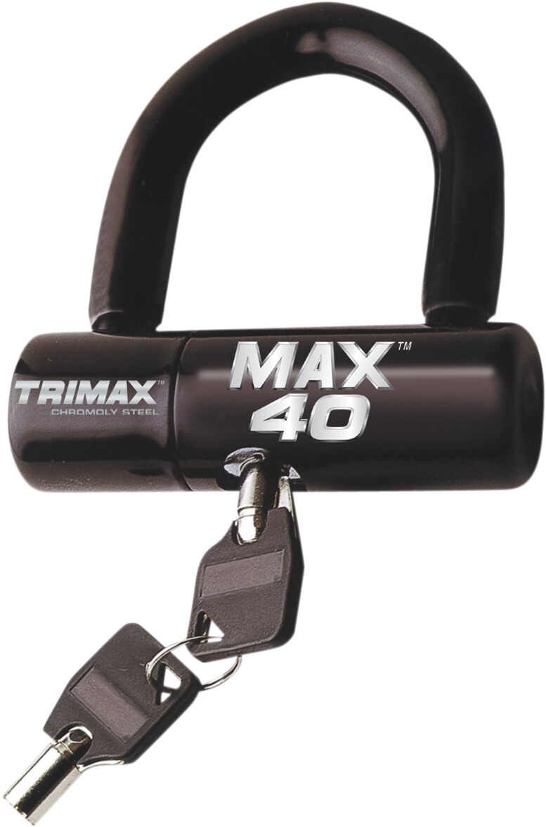 Trimax Lock Disc U Lock Black Lock Trimax