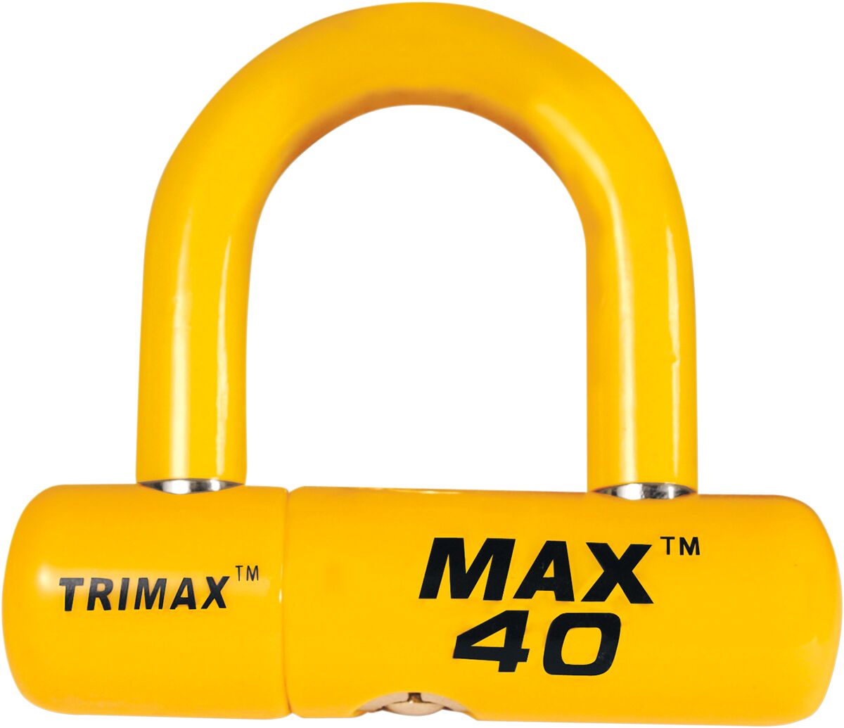 Trimax Lock Disc U Lock Yellow Lock Trimax