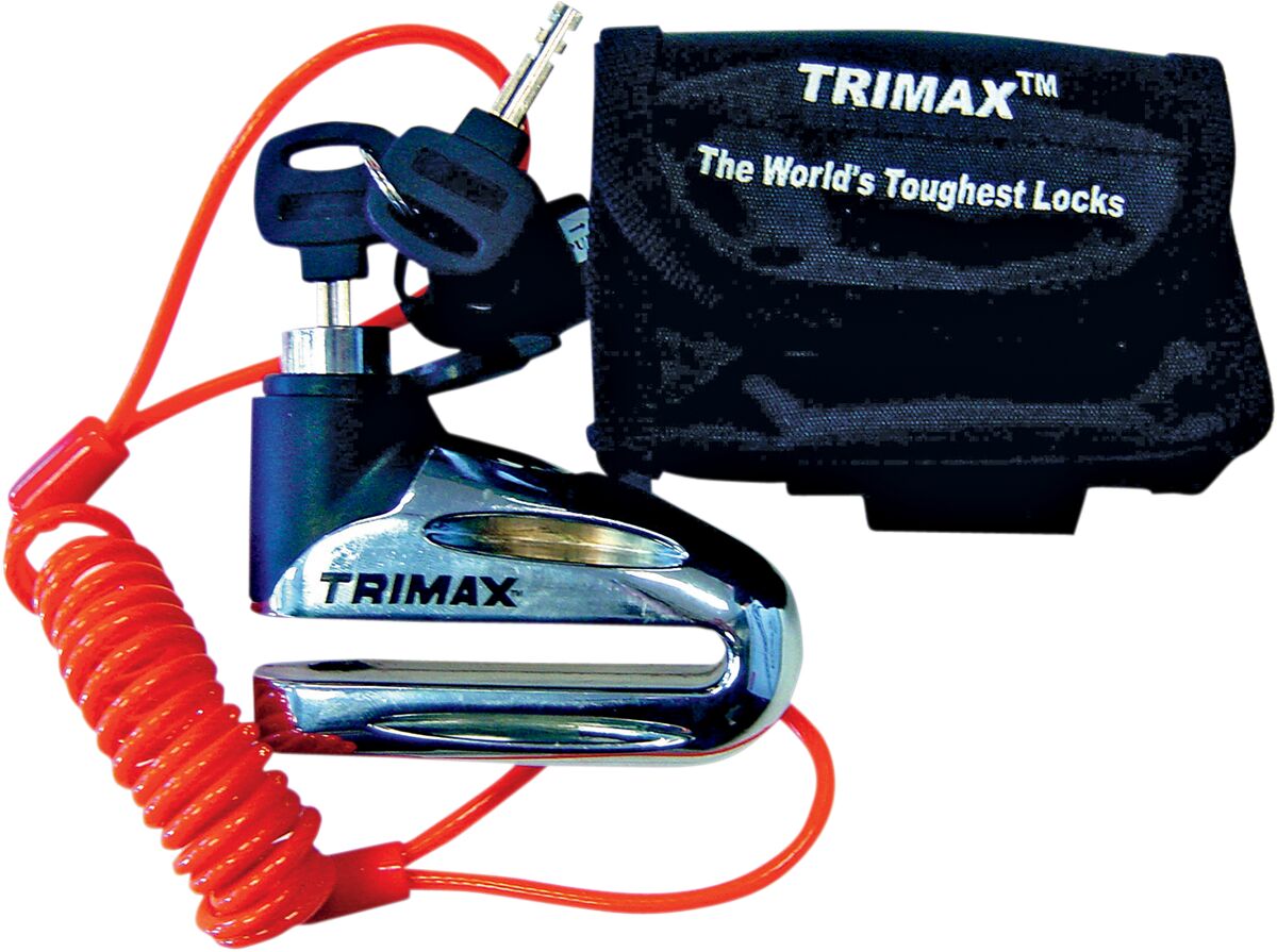 Trimax Lock Disc Chrome 10 Mm Lock Trimax