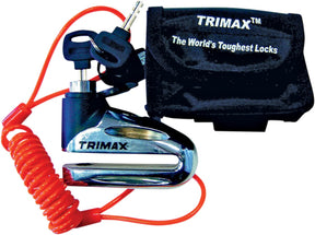 Trimax Lock Disc Chrome 10 Mm Lock Trimax