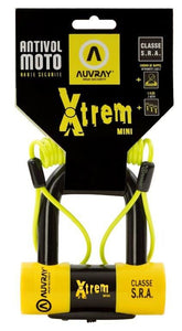 Auvray U Lock Xtrem Mini Sra Black/Ye Lock Auvray