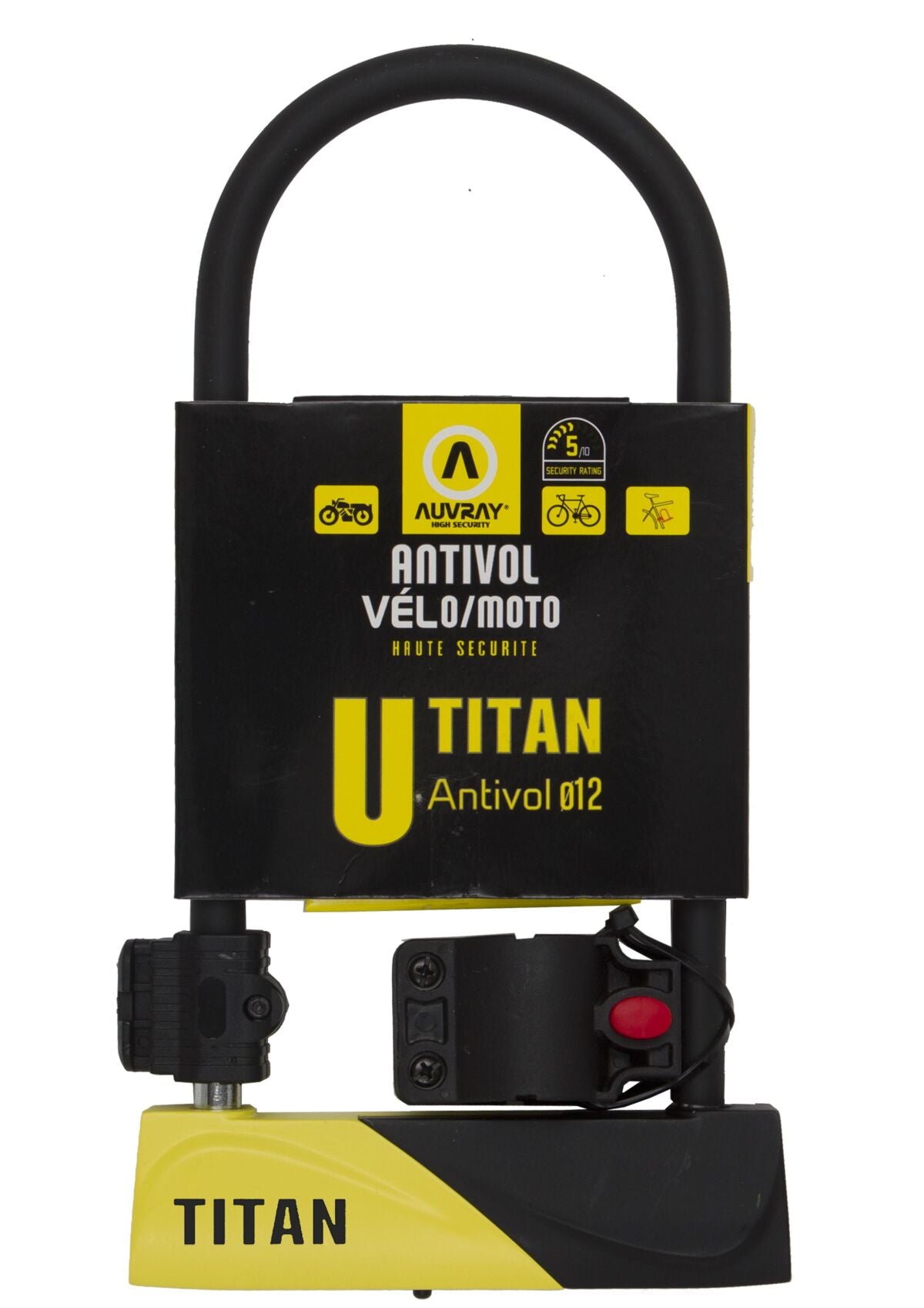 Auvray U Lock Titan 165 X320 W/ Suppor Lock Auvray