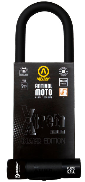 Auvray U Lock Xtreme Medium Black Edi Lock Auvray