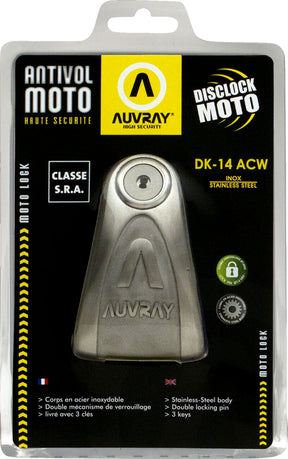 Auvray Block Disc Lock Dk 14 Sra Inox Lock Auvray