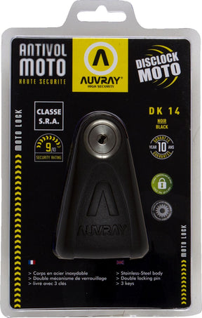Auvray Block Disc Lock Dk 14 Sra Blac Lock Auvray
