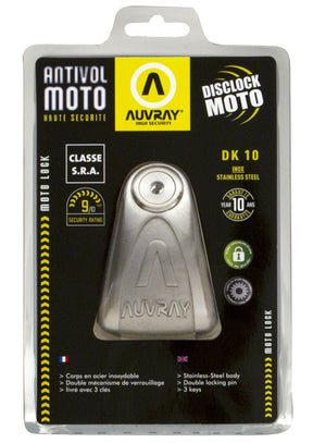 Auvray Block Disc Lock Dk 10 Sra Inox Lock Auvray