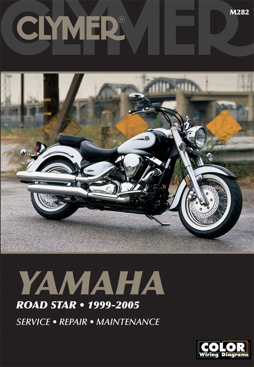 Clymer Manual Yamaha Roadstar Books & Manuals Clymer