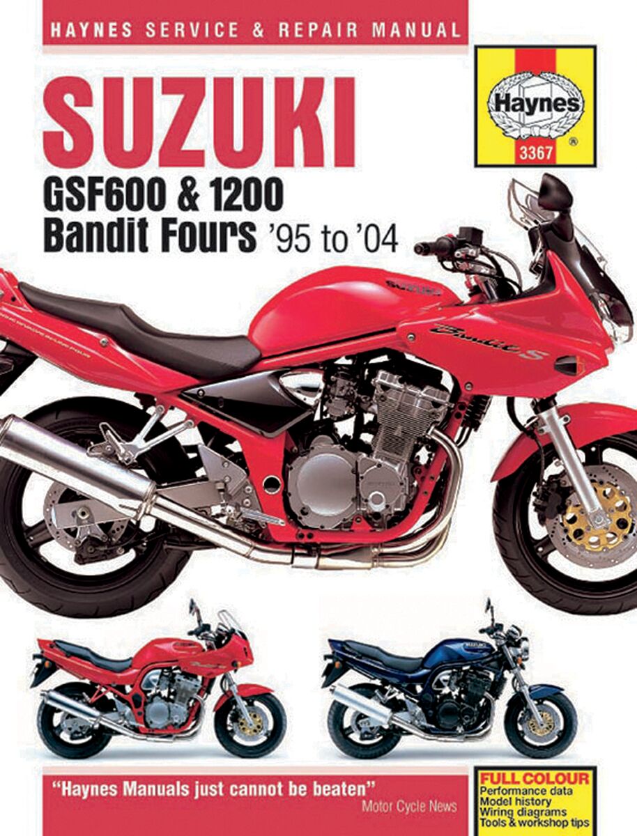 Haynes Manual Hay Suz Bandit Books & Manuals Haynes