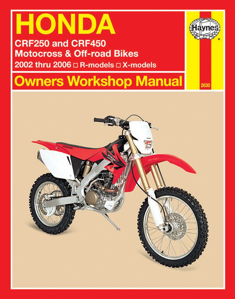 Haynes Manual Crf250/450 Books & Manuals Haynes