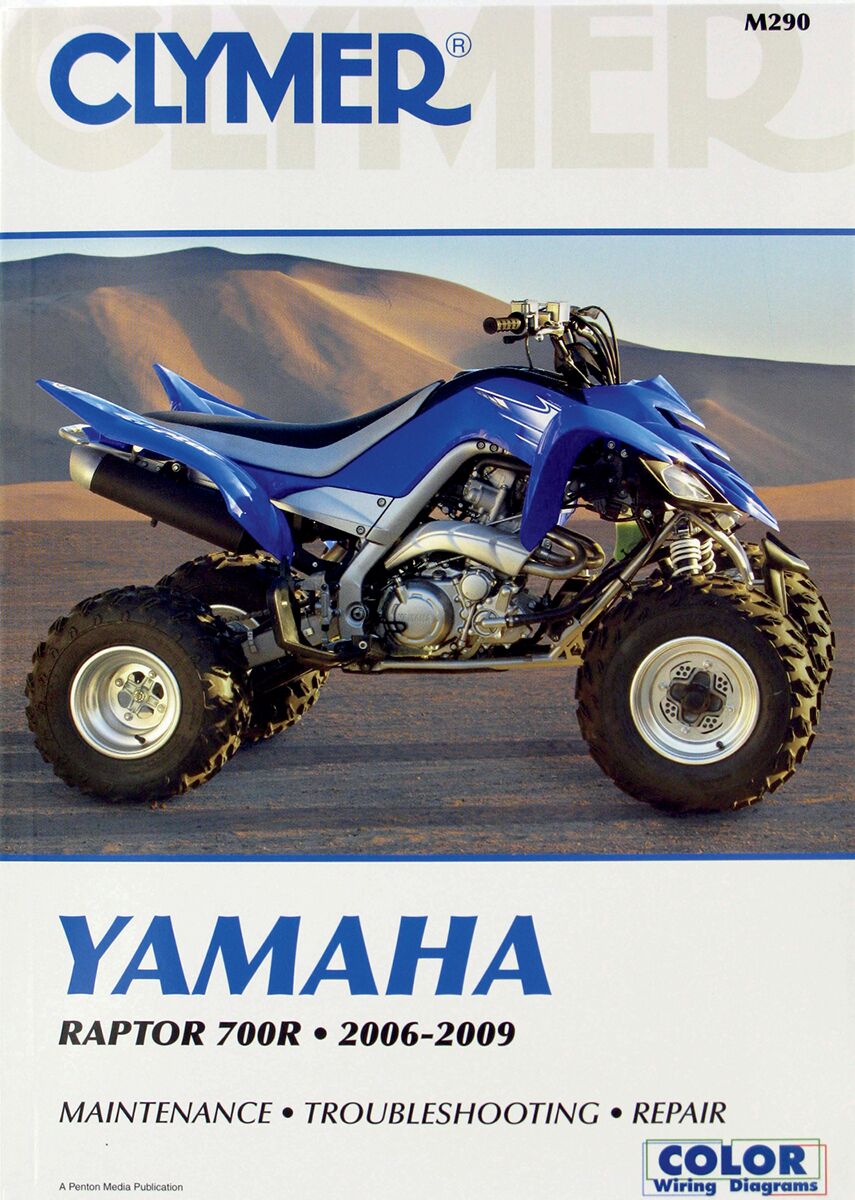 Clymer Manual Yam Raptor 700 Books & Manuals Clymer