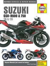 Haynes Suzuki Gsx R600 & 750 (06 Books & Manuals Haynes