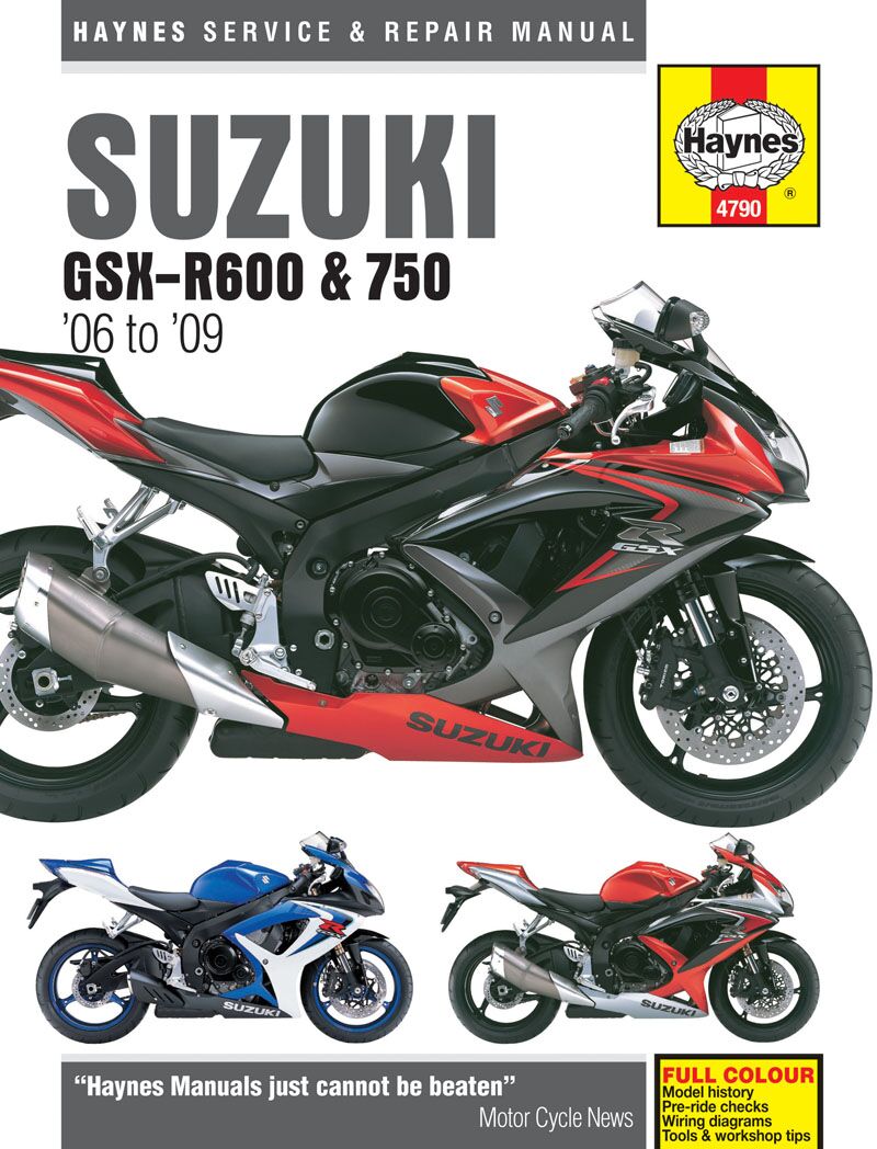 Haynes Suzuki Gsx R600 & 750 (06 Books & Manuals Haynes