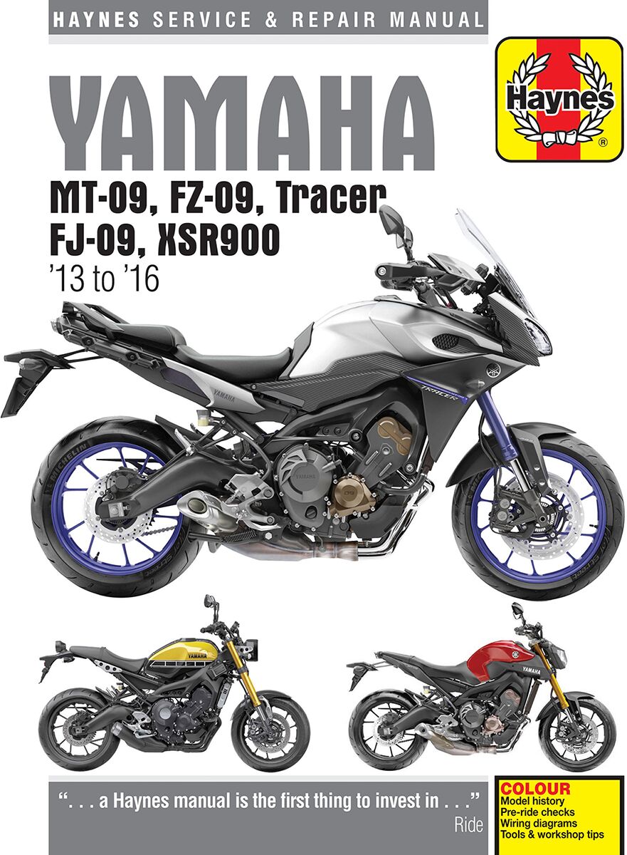 Haynes Yamaha Mt 09 Tracer&Sr900 Books & Manuals Haynes