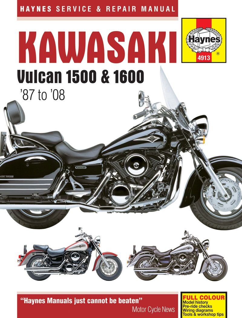 Haynes Kawasaki Vulcan 1500/1600 Books & Manuals Haynes