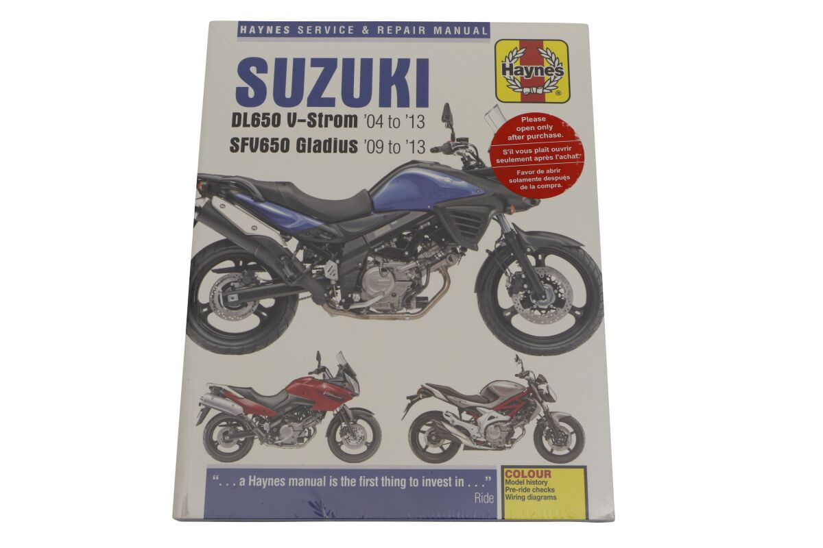 Haynes Suzuki Dl650 V Strom & Sf Books & Manuals Haynes