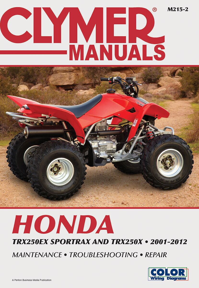 Clymer Manuals Honda Trx250 Ex Sp Books & Manuals Clymer