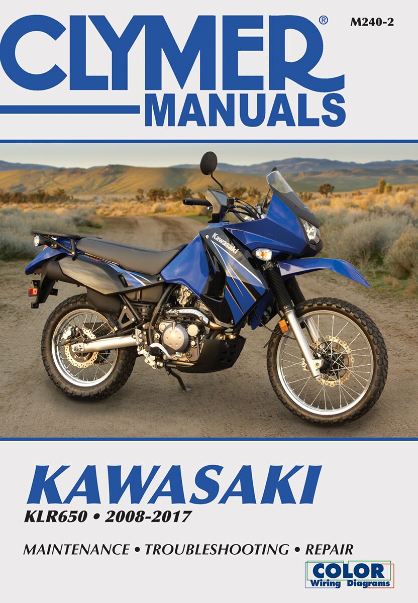 Clymer Kawasaki Klr650 2008 2017 Books & Manuals Clymer