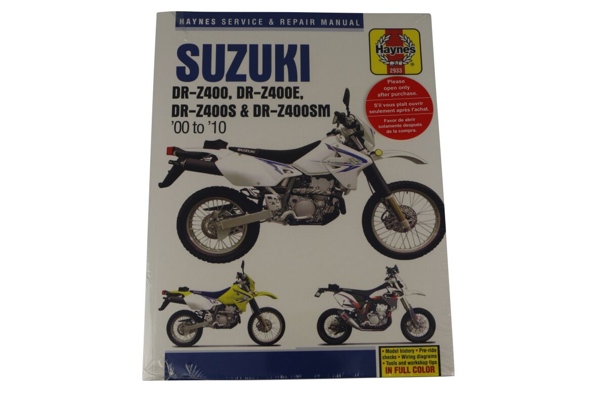 Haynes Suzuki Dr Z400 00 10 Books & Manuals Haynes