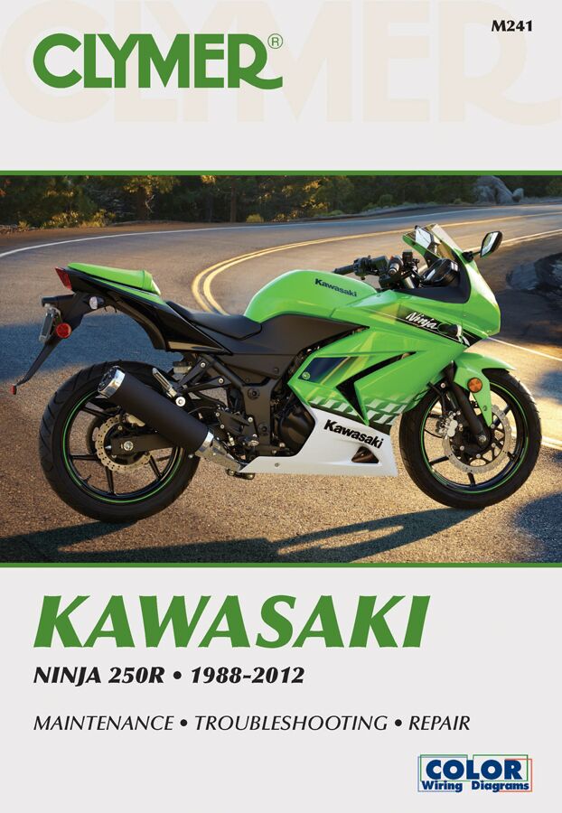 Clymer Manuals Kawasaki Ninja 25 Books & Manuals Clymer