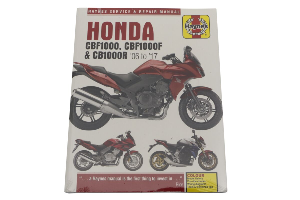 Haynes Honda Cbf 1000 & Cb1000 R Books & Manuals Haynes